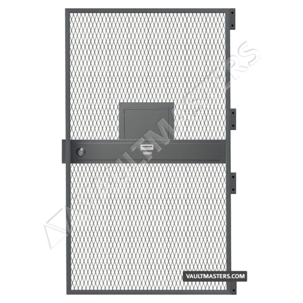 Dutch Door with 8" x 12" Issue Port Day Gate for Vault Door - Closed Position